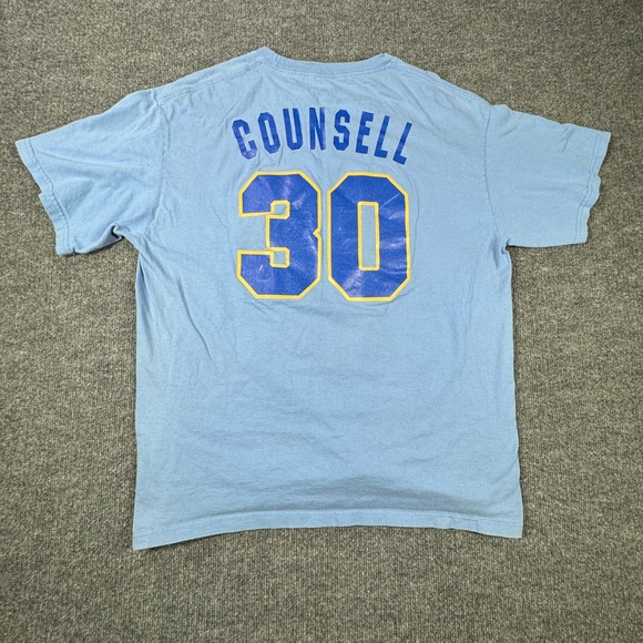 Milwaukee Brewers Craig Counsell 30 Majestic Shirt Mens XL Light Blue MLB - Picture 4 of 8